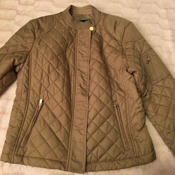 C Wonder Quilted Nylon Cropped Jacket Sz S - Picture 2 of 8